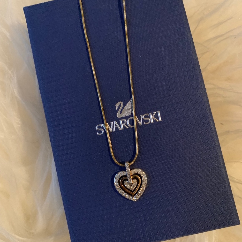 Swarovski heart necklace